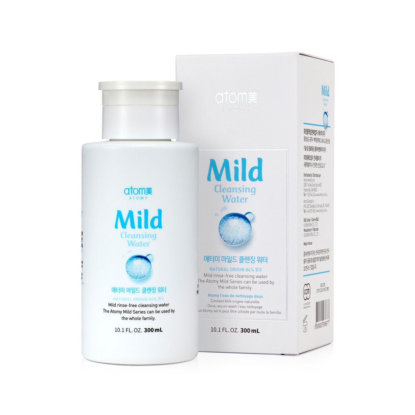 [WHOLESALE] ATOMY MILD CLEASING WATER 10.1 OZ