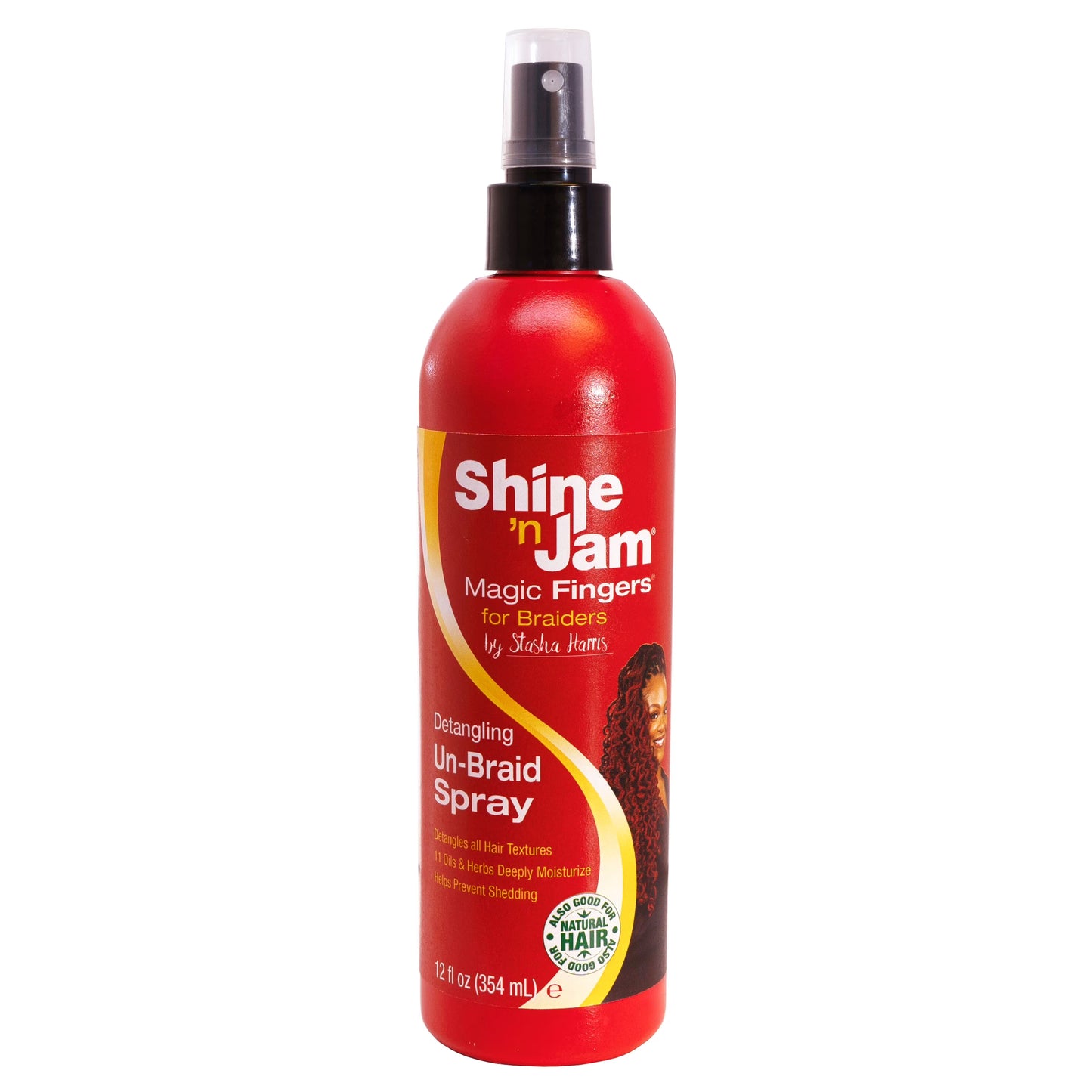 [WHOLESALE] SHINE-N-JAM MAGIC FINGERS BRAID SPRAY 12 OZ