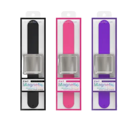 [WHOLESALE] MAGNETIC BRACELET SQUARE LMW003 1PACK (6PCS)