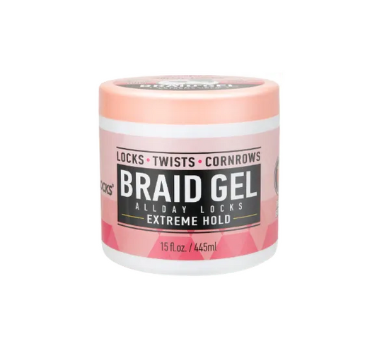 [WHOLESALE] ALL DAY BRAID GEL - PEACH GOLD GEL 15 OZ