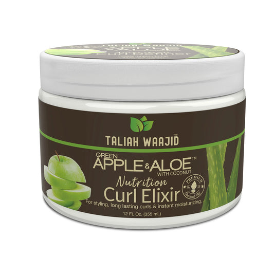[WHOLESALE] T/WAAJID APPLE ALOE NUTRTION CURL ELIXIR 12 OZ