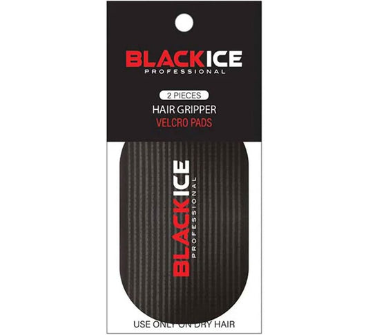 [WHOLESALE] HAIR GRIPPER VELCRO PAD BLACK - BIC011BLA
