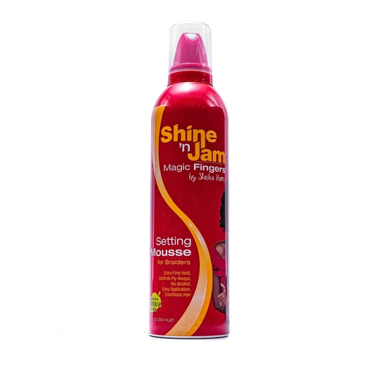 [WHOLESALE] SHINE-N-JAM MAGIC FINGERS SETTING MOUSSE 12 OZ