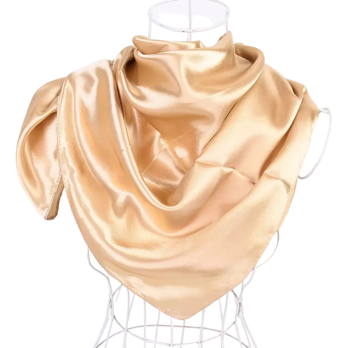 [WHOLESALE] ABOUT QUEEN SCARF - AQSC9090- 23 LIGHT YELLOW