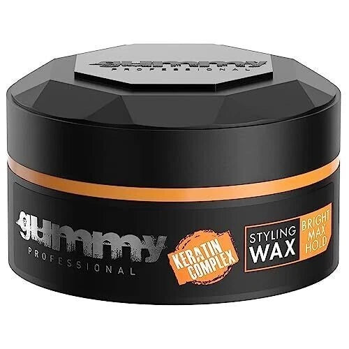 [WHOLESALE] GUMMY STYLING WAX ULTRA HOLD  150ML - RED,PUR, ORAN,BLUE, GRAY,GREEN