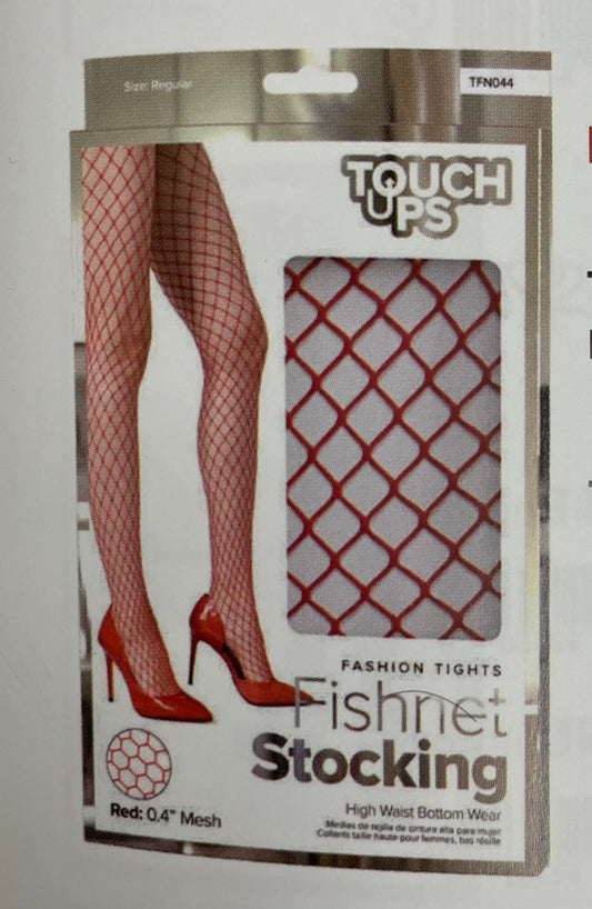 [WHOLESALE] FISHNET STOCKING RED TYPE3 TFN044