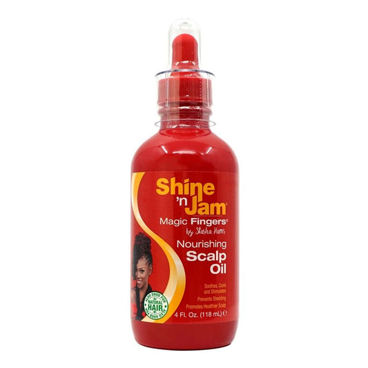 [WHOLESALE] SHINE-N-JAM MAGIC FINGERS SOOTHING SCALP OIL 4 OZ