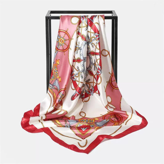 [WHOLESALE] ABOUT QUEEN SCARF - AQSC9090-05 PINK