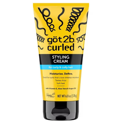 [WHOLESALE] GOT2B CURLED STYLING CREAM 6 OZ