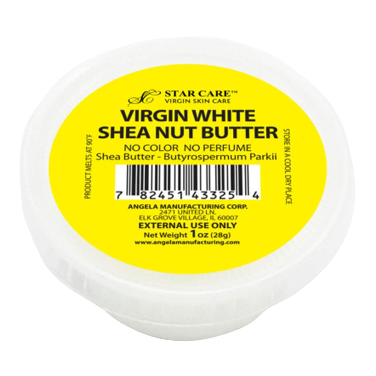 [WHOLESALE] S/CARE WHITE SHEA NUT BUTTER 1OZ - 1OZ JAR