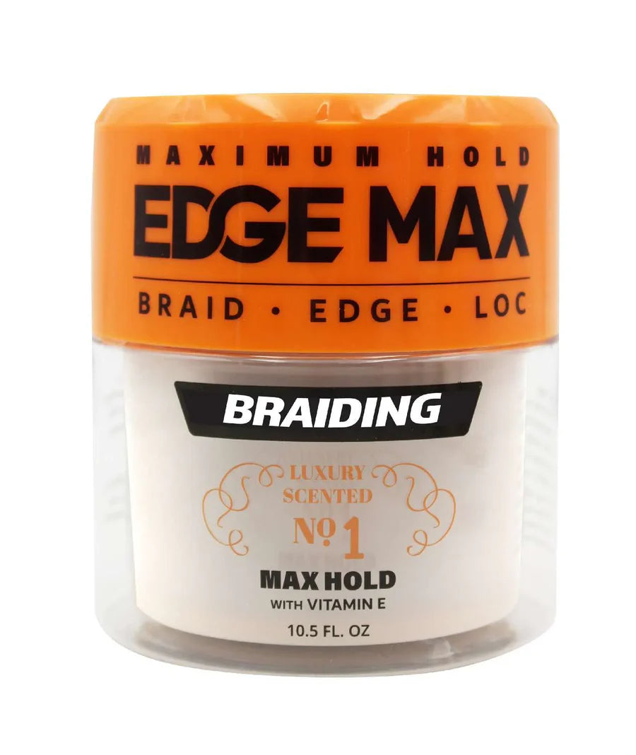 [WHOLESALE] EDGE MAX BRAIDING GEL NO.1 - 1 OZ, 3.4 OZ, 10.5 OZ