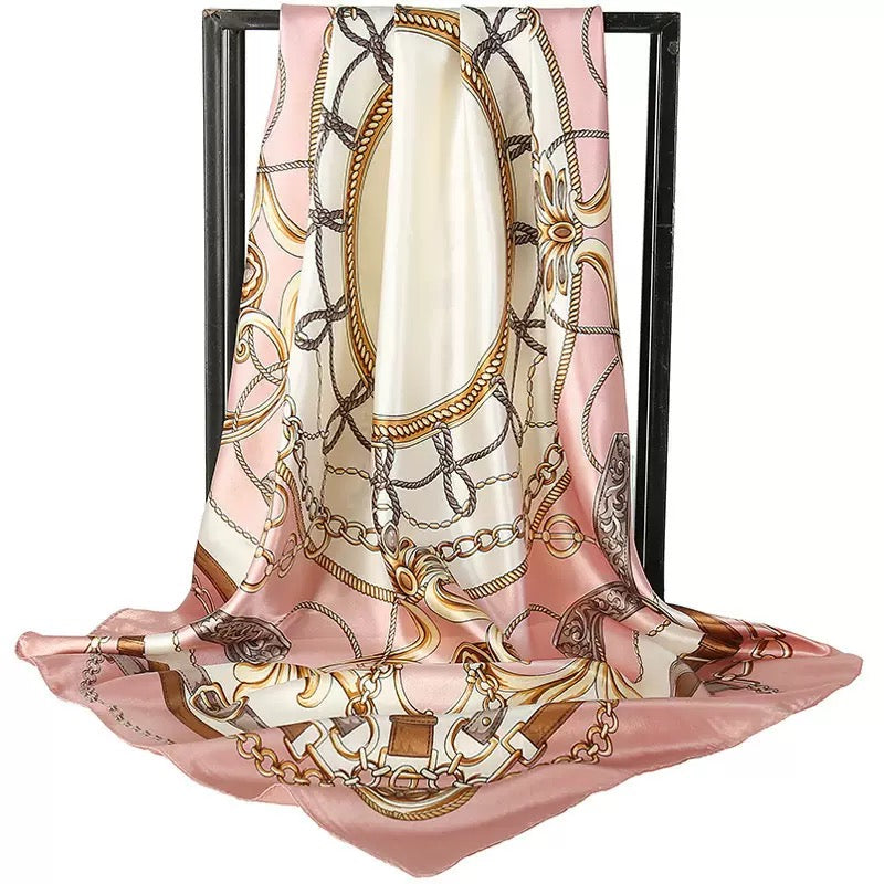 [WHOLESALE] ABOUT QUEEN SCARF - AQSC9090-10 PINK