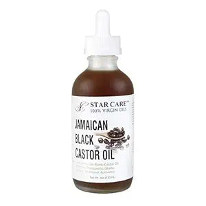 [WHOLESALE] S/CARE  VIRGIN OILS JAMAICAN BLACK CASTOR OIL 4 OZ