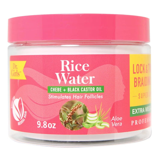 [WHOLESALE] DR GIRLS BRAIDING GEL - CHEBE, POMEGRANTATE, BLUE BERRY 9.8 OZ