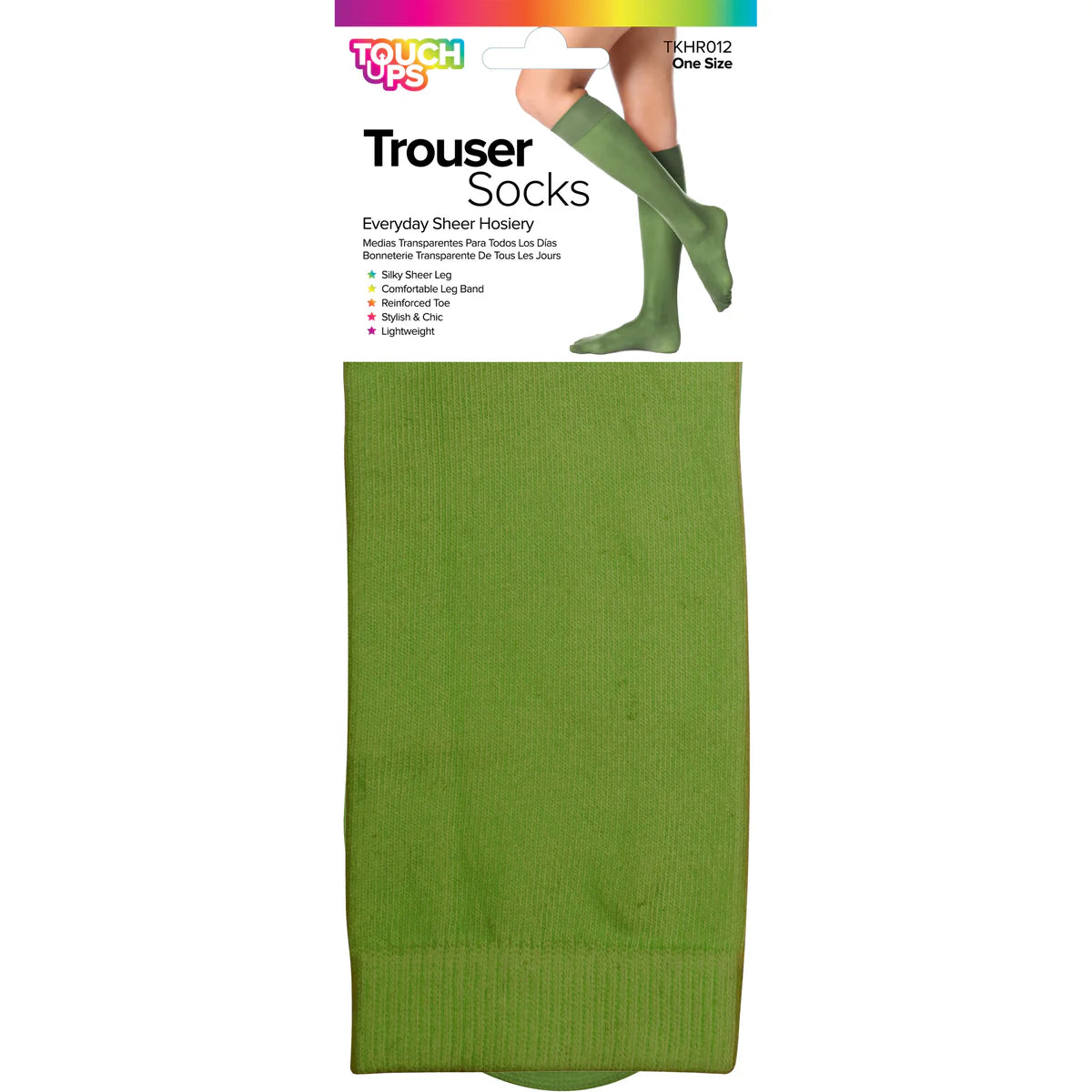 [WHOLESALE] TIOUSER SOCKS OLIVE (TKHR012,TKHQ012) - 1DZ(12PCS)
