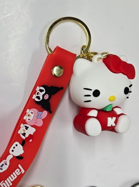 [WHOLESALE] KEYCHAIN  KITTY TOTAL 9 STYLE