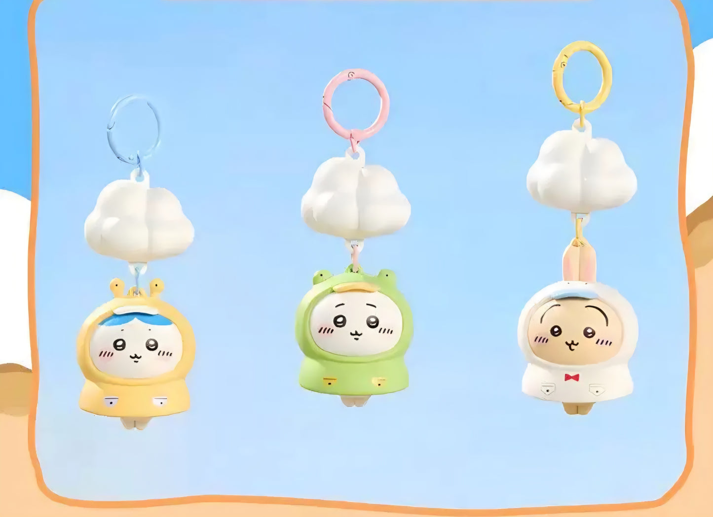 [WHOLESALE] KEYCHAIN CHIIKAWA SET (3 STYLE)