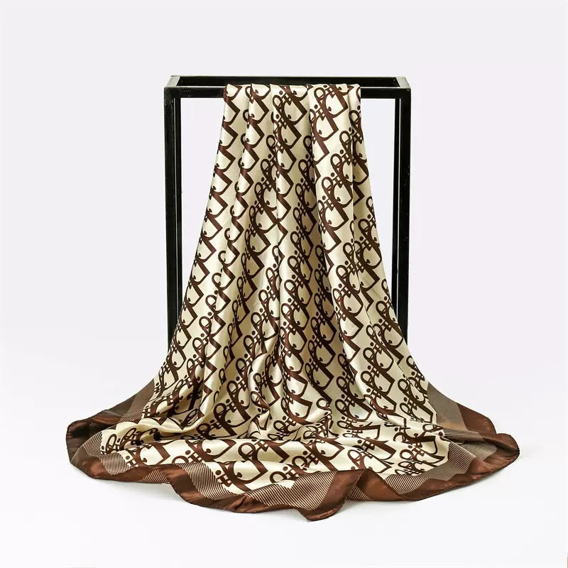 [WHOLESALE] ABOUT QUEEN SCARF - AQSC9090-12 BROWN
