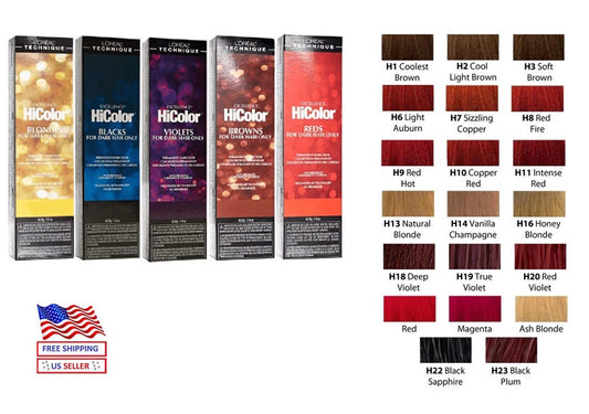 [WHOLESALE] HICOLOR SET (22 COLORS / EACH 6PCS)