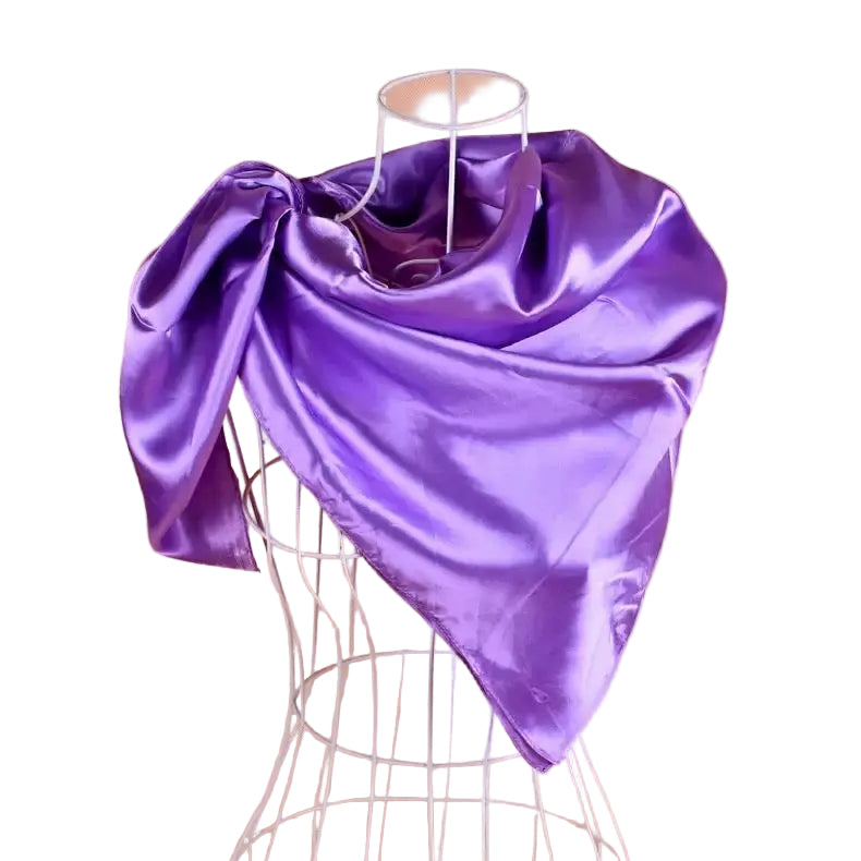 [WHOLESALE] ABOUT QUEEN SCARF - AQSC9090- 23 PURPLE