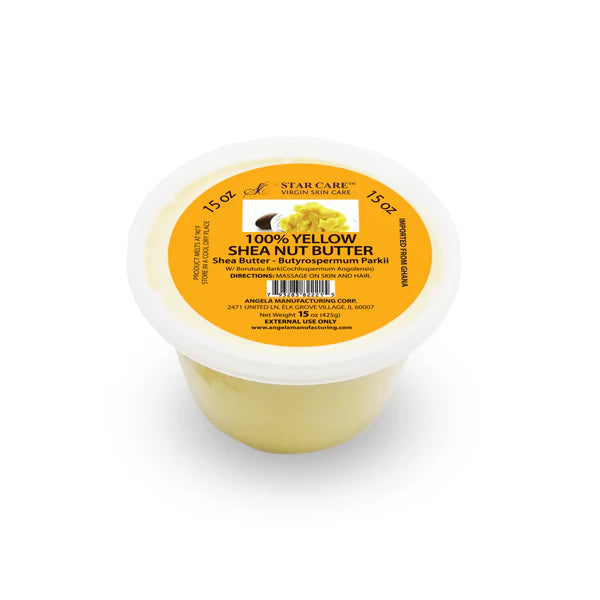 [WHOLESALE] S/CARE SHEA YELLOW ROUND 7 OZ & 14 OZ