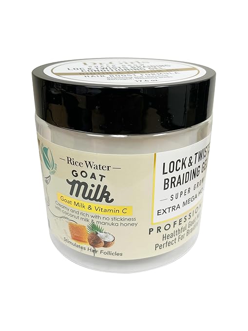 [WHOLESALE] DR GIRLS LOC & TWISTS BRAIDING GEL - GOAT MILK