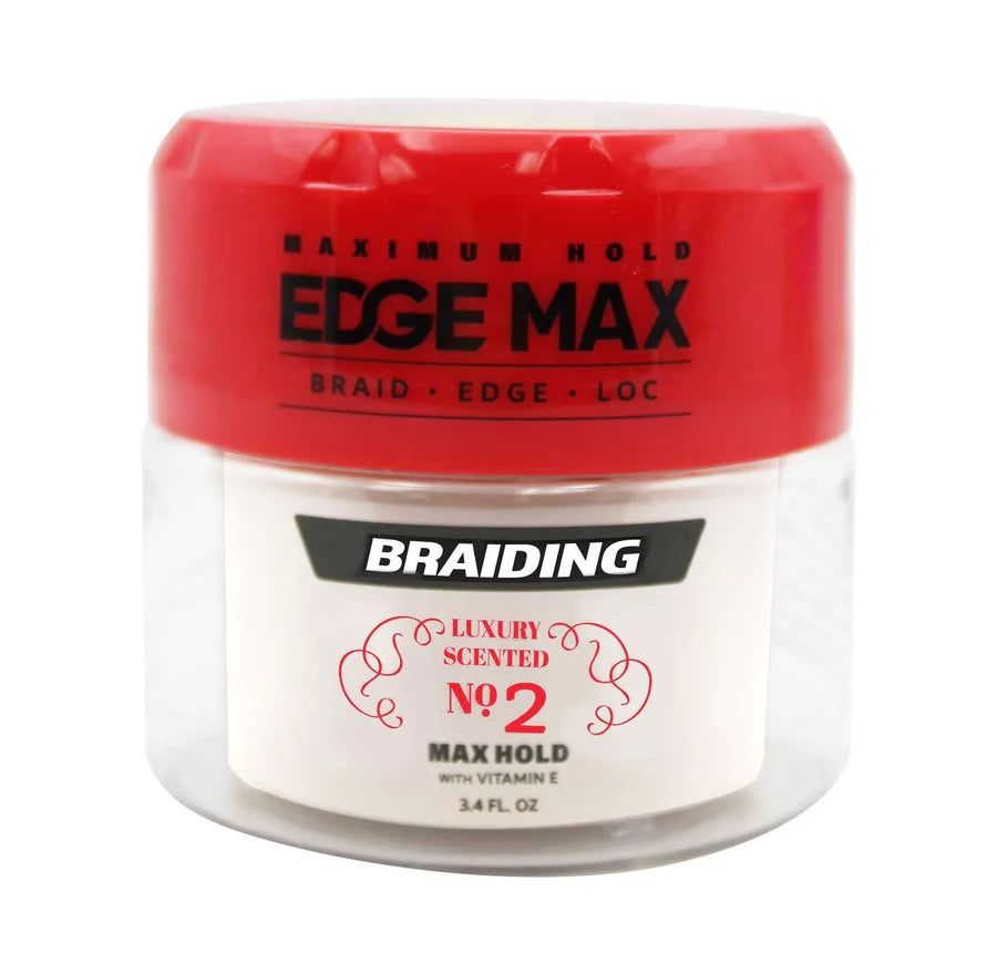 [WHOLESALE] EDGE MAX BRAIDING GEL NO.2 - 1 OZ, 3.4 OZ, 10.5 OZ