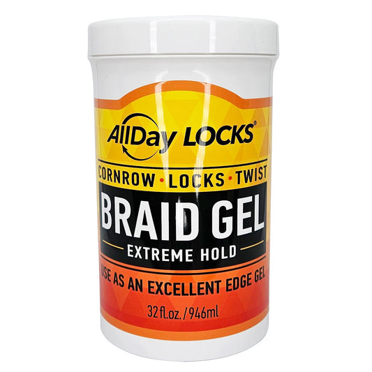 [WHOLESALE] ALL DAY LOCKS BRAID GEL 32 OZ