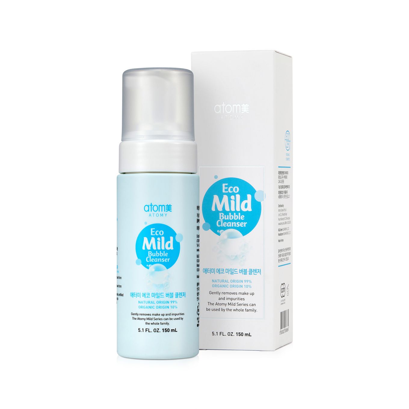 [WHOLESALE] ATOMY ECO MILD BUBBLE CLEANSER 5.1 OZ