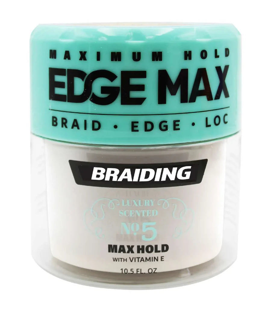 [WHOLESALE] EDGE MAX BRAIDING GEL NO.5 - 1 OZ, 3.4 OZ, 10.5 OZ