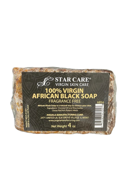 [WHOLESALE] S/CARE AFRICAN BLACK SOAP BAR 4OZ