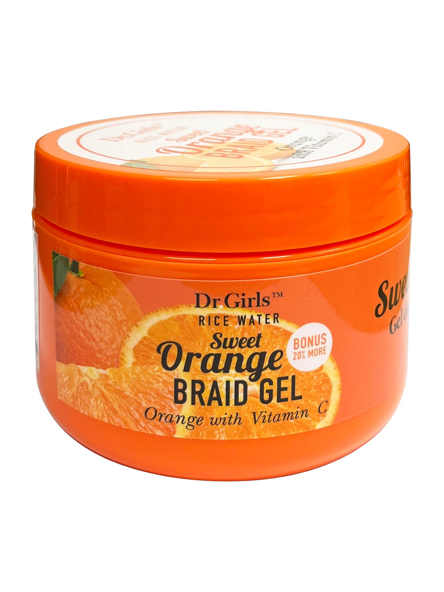 [WHOLESALE] DR GIRLS ORANGE BRAIDING GEL 8.45 OZ