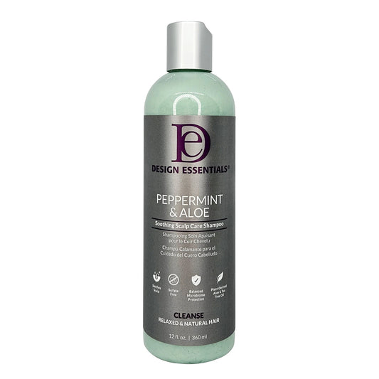 [WHOLESALE] DE PEPPERMINT ALOE ANIT ITCH SHAMPOO 12 OZ