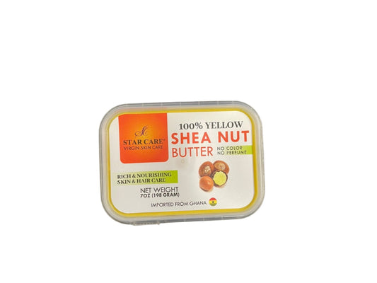 [WHOLESALE] S/CARE NEW YELLOW SHEA BUTTER 7 OZ