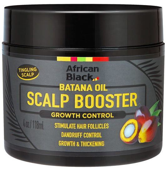 [WHOLESALE] ALL DAY AFRICAN BLACK CONTROL BATANA SCALP BOOSTER JAR 4 OZ