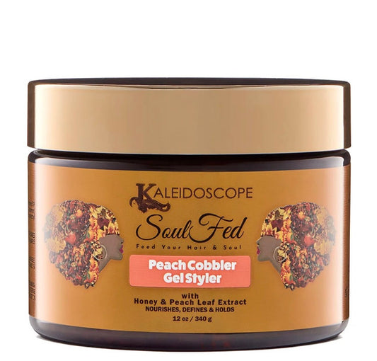 [WHOLESALE] KALEIDOSCOPE SOULFED PEACH COBBLER GEL STYLER 12 OZ