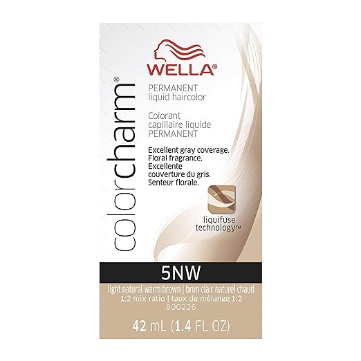 WELLA COLOR CHARM-LIGHT NATURAL WARM BROWN 5NW