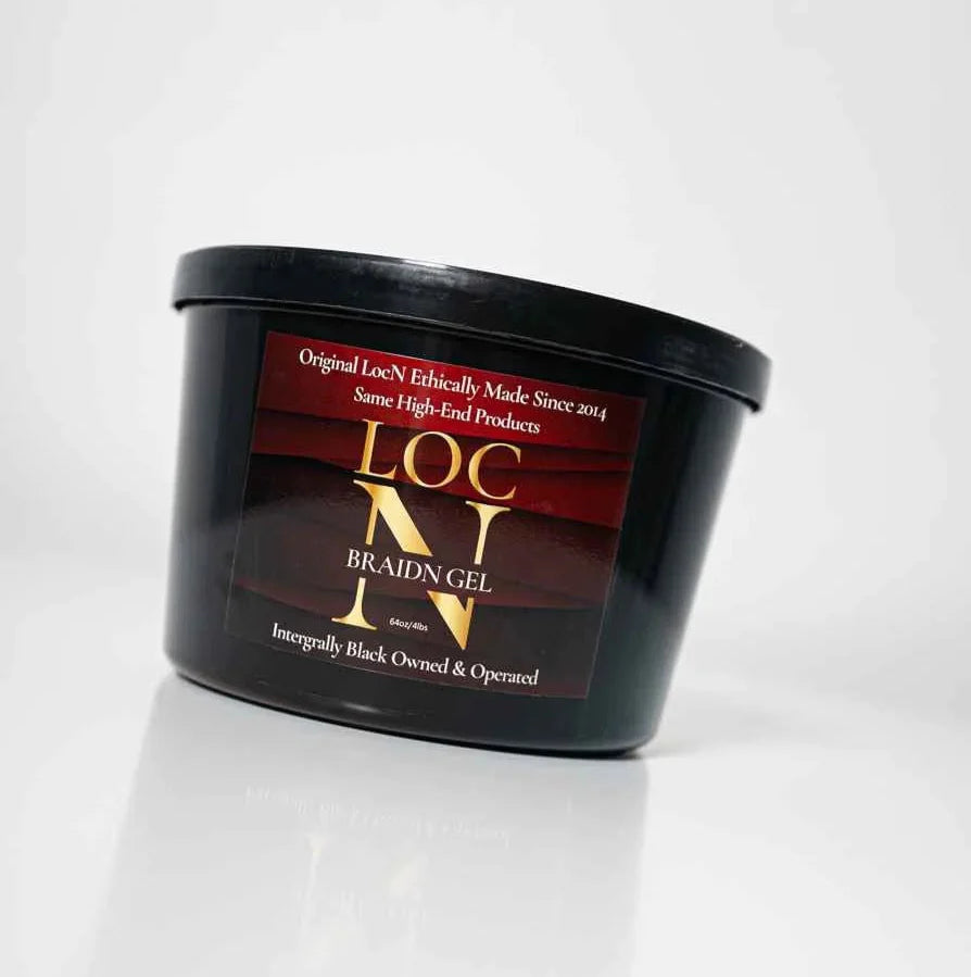 [WHOLESALE] LOC N BRAIDING GEL 64 OZ