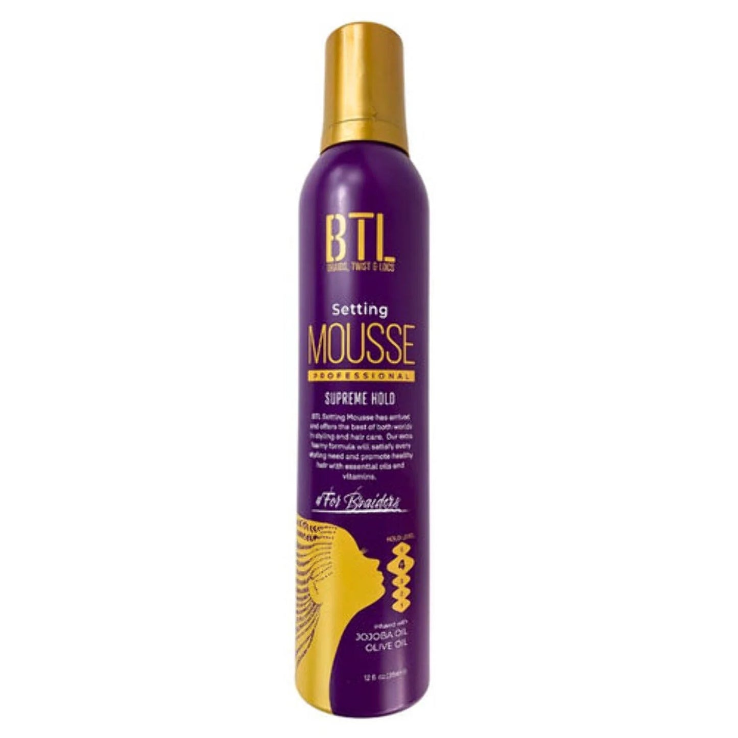 [WHOLESALE] BTL SETTING MOUSSE SUPREME HOLD 12 OZ (BTLM02)