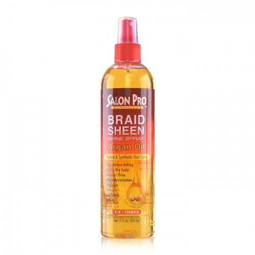 [WHOLESALE] SP BRAID SHEEN SPRAY 12 OZ - ARGAN, KERATIN