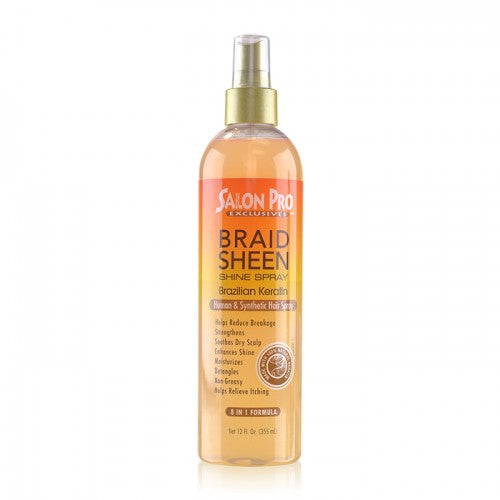[WHOLESALE] SP BRAID SHEEN SPRAY 12 OZ - ARGAN, KERATIN