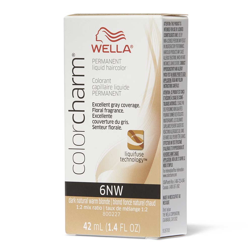 [WHOLESASLE] WELLA COLOR CHARM - DARK NATUTAL WARM BLONDE 6NW