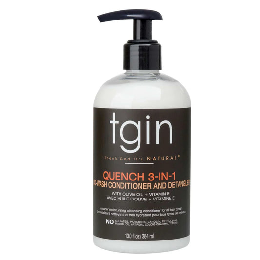 [WHOLESALE] TGIN QUENCH 3 IN 1 CO-WASH DETANGLER 13OZ