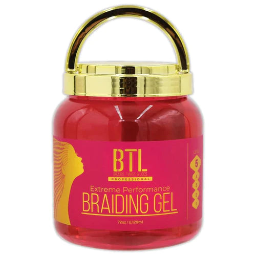 [WHOLESALE] BTL BRAIDING GEL EXTREME PINK 72 OZ