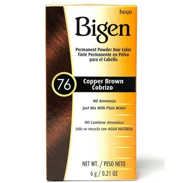 [WHOLESALE] BIGEN COLOR POWDER #76 COPPER BROWN