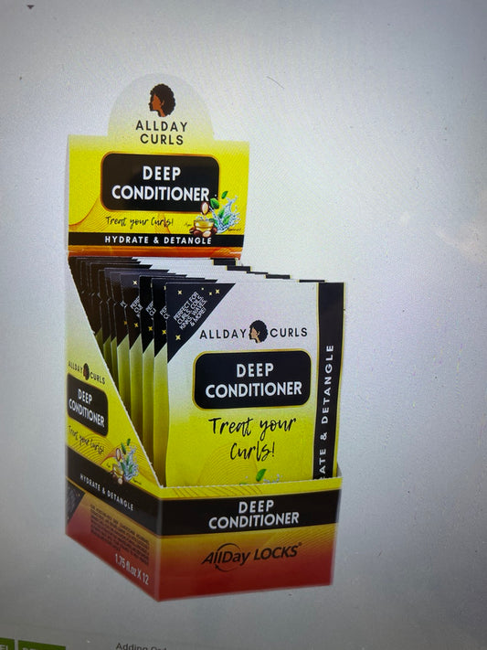 [WHOLESALE] ALL DAY CURLS DEEP CONDITIONER PACK 12EA