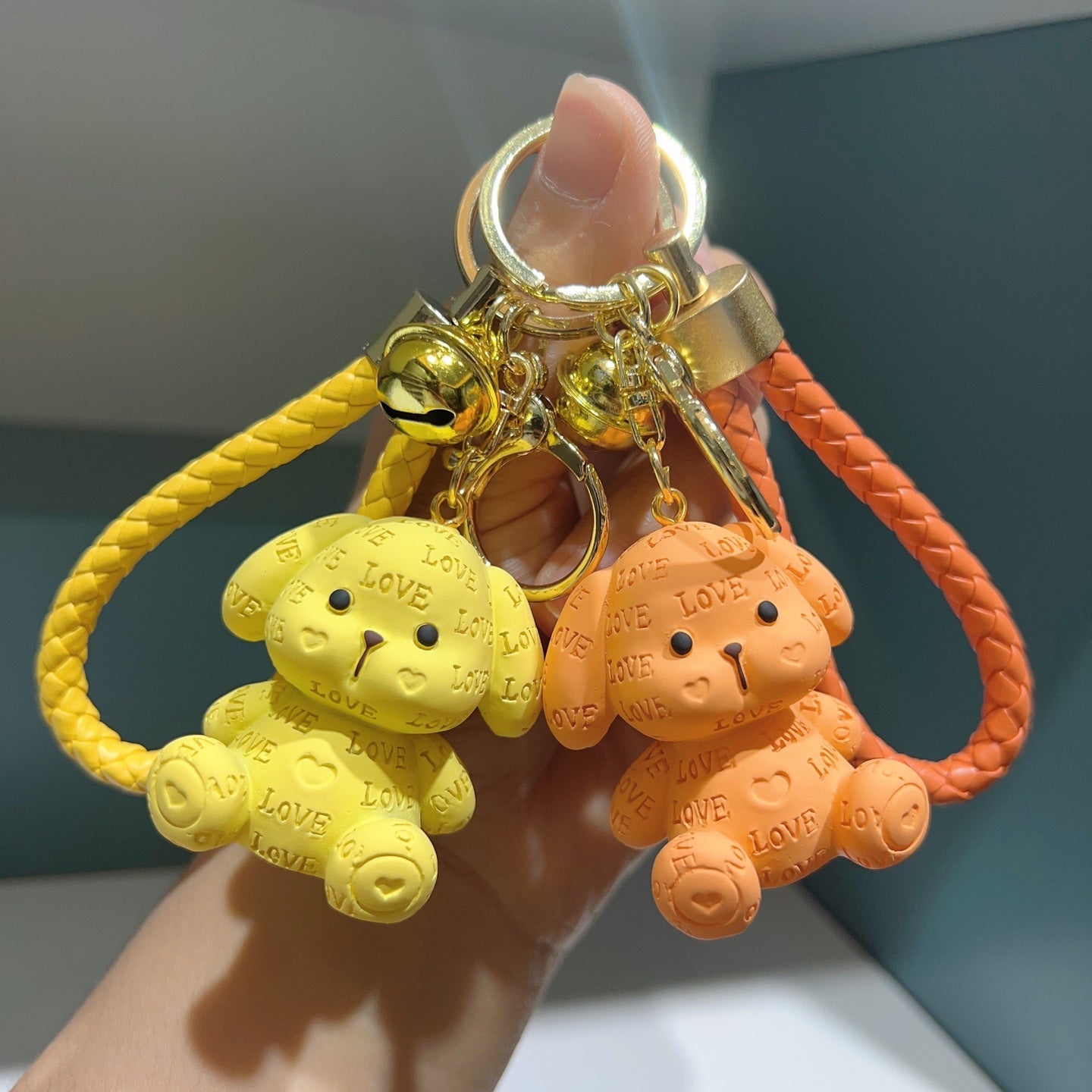 [WHOLESALE] KEYCHAIN-PUPPY SET