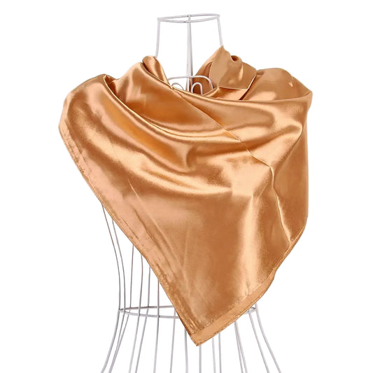 [WHOLESALE] ABOUT QUEEN SCARF - AQSC9090- 23 LIGHT BROWN