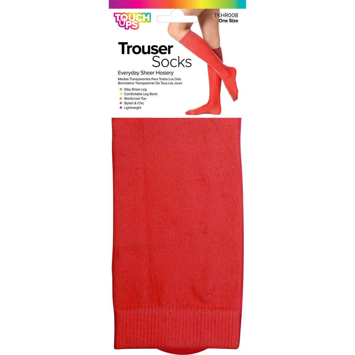 [WHOLESALE] TIOUSER SOCKS RED (TKHR008,TKHQ008 - 1DZ(12PCS)