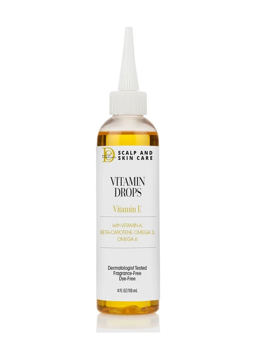 [WHOLESALE] DE SCALP&SKIN CARE VITAMIN DROPS 4 OZ
